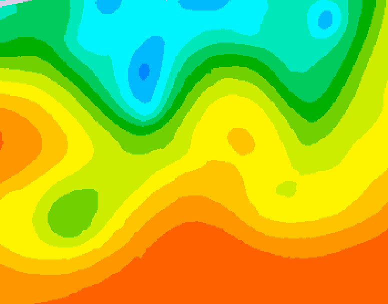 GDPS 500 millibar geopotential height 144 hour forecast chart for Canada based on 2026/08/30 0000Z data