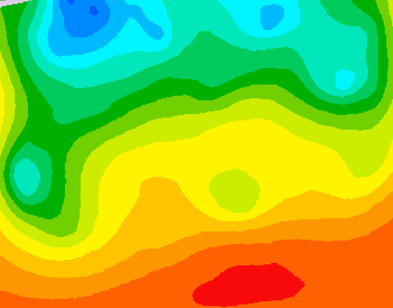 GDPS 500 millibar geopotential height 066 hour forecast chart for Canada based on 2026/08/30 1200Z data