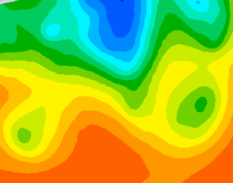 GDPS 500 millibar geopotential height 168 hour forecast chart for Canada based on 2026/08/30 1200Z data