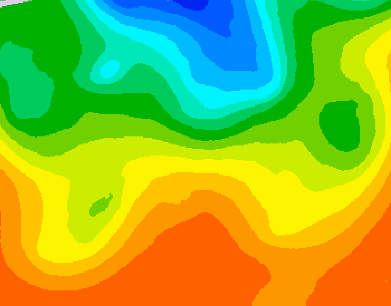 GDPS 500 millibar geopotential height 198 hour forecast chart for Canada based on 2026/08/30 1200Z data