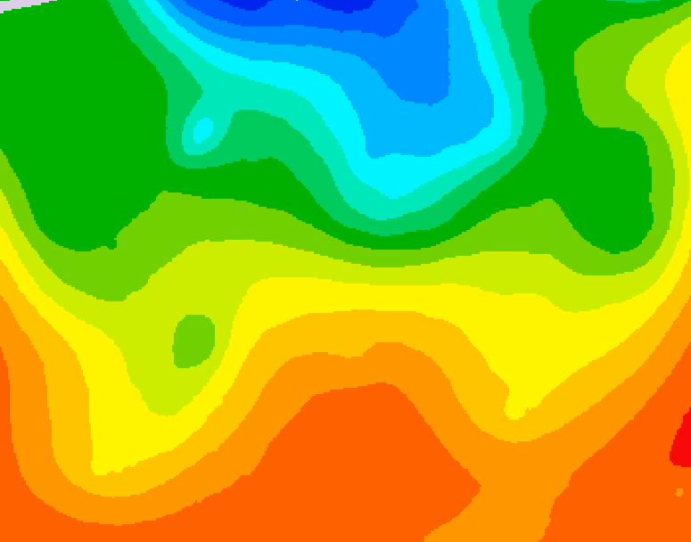 GDPS 500 millibar geopotential height 204 hour forecast chart for Canada based on 2026/08/30 1200Z data