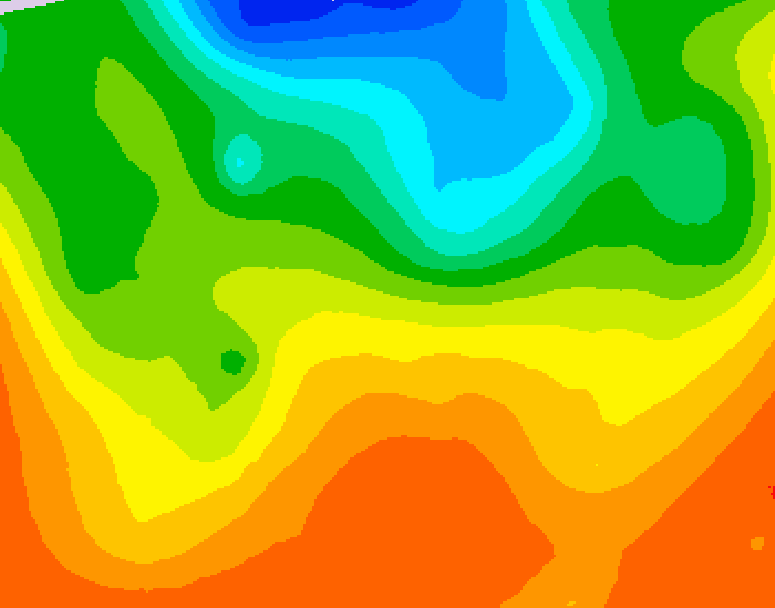 GDPS 500 millibar geopotential height 210 hour forecast chart for Canada based on 2026/08/30 1200Z data