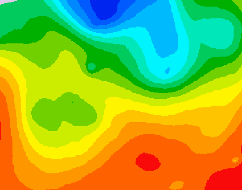 GDPS 500 millibar geopotential height 228 hour forecast chart for Canada based on 2026/08/30 1200Z data