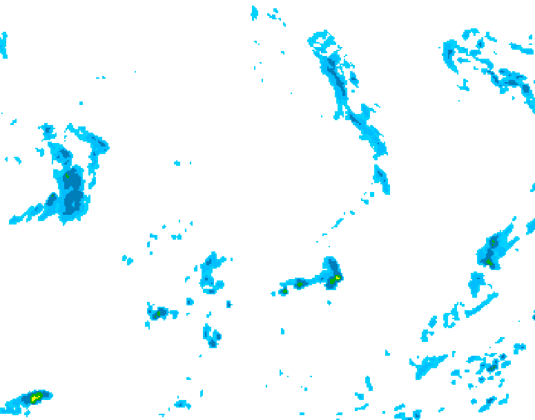 GDPS precipitation 192 hour forecast chart for Canada based on 2026/08/30 0000Z data