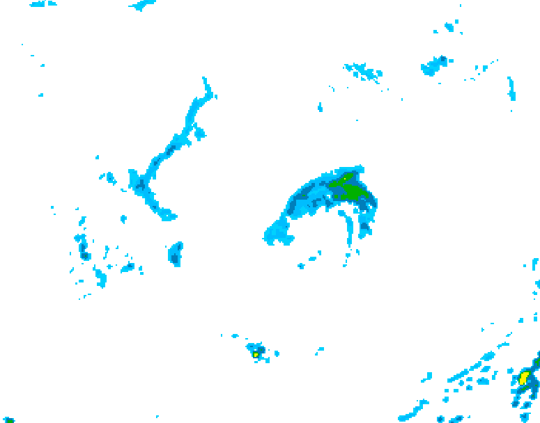 GDPS precipitation 234 hour forecast chart for Canada based on 2026/08/30 0000Z data