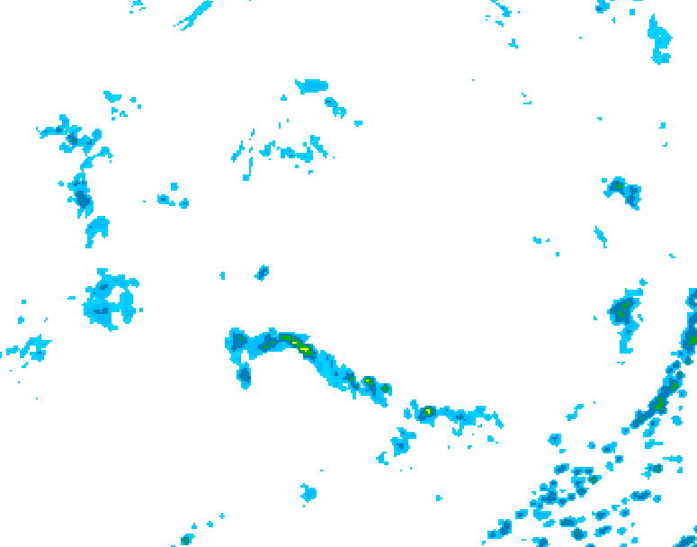 GDPS precipitation 024 hour forecast chart for Canada based on 2026/08/30 1200Z data