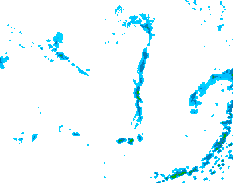 GDPS precipitation 162 hour forecast chart for Canada based on 2026/08/30 1200Z data