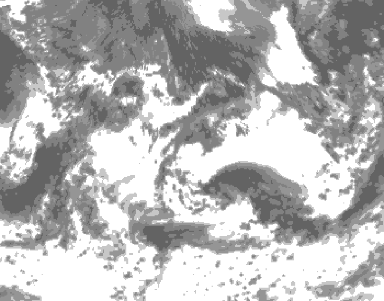 GDPS total cloud 060 hour forecast chart for Canada based on 2026/08/30 1200Z data