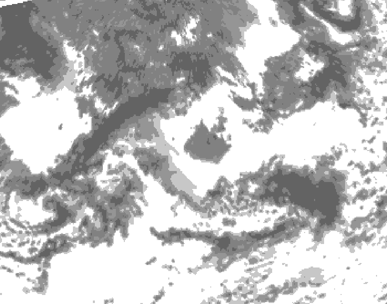 GDPS total cloud 102 hour forecast chart for Canada based on 2026/08/30 1200Z data