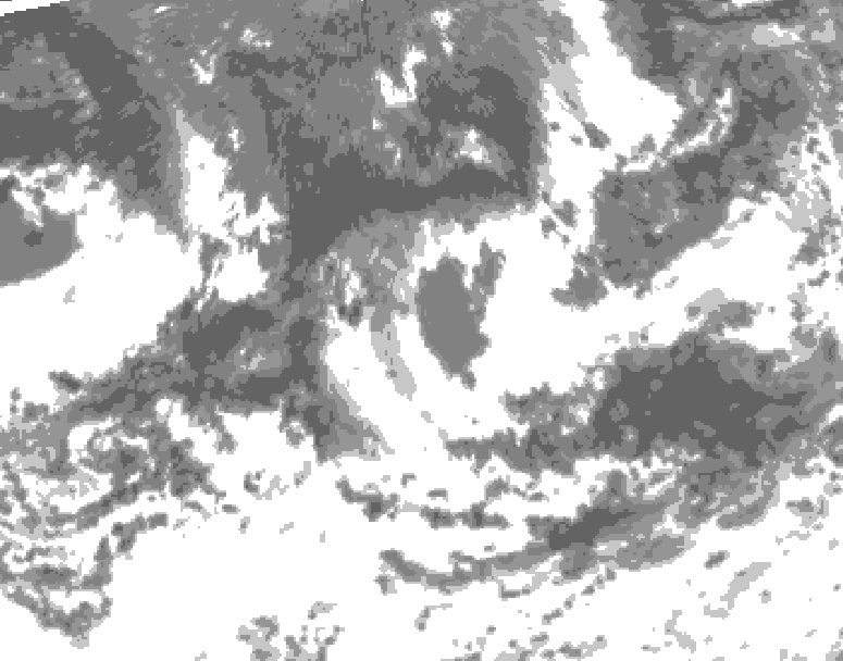 GDPS total cloud 114 hour forecast chart for Canada based on 2026/08/30 1200Z data