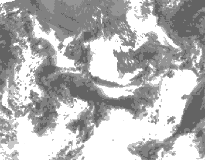GDPS total cloud 228 hour forecast chart for Canada based on 2026/08/30 1200Z data