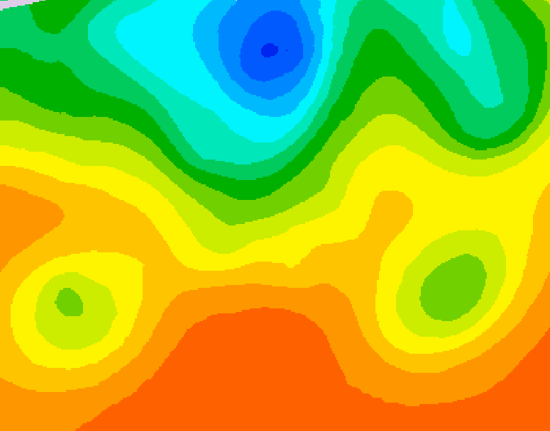 GDPS 500 millibar geopotential height 144 hour forecast chart for Canada based on 2026/08/31 0000Z data