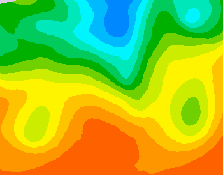 GDPS 500 millibar geopotential height 168 hour forecast chart for Canada based on 2026/08/31 0000Z data