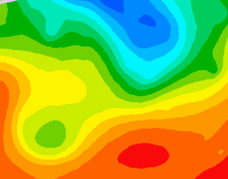 GDPS 500 millibar geopotential height 234 hour forecast chart for Canada based on 2026/08/31 0000Z data