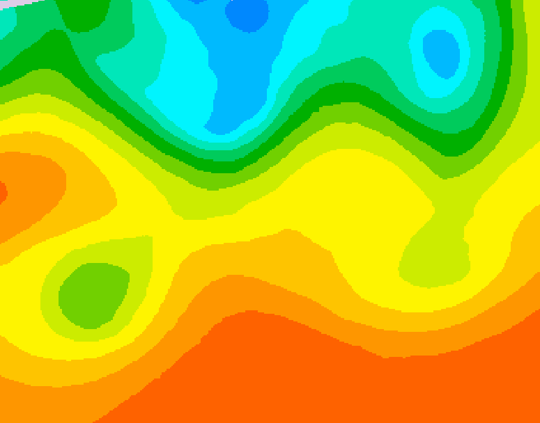 GDPS 500 millibar geopotential height 108 hour forecast chart for Canada based on 2026/08/31 1200Z data