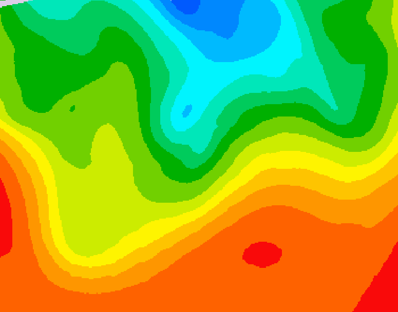 GDPS 500 millibar geopotential height 204 hour forecast chart for Canada based on 2026/08/31 1200Z data