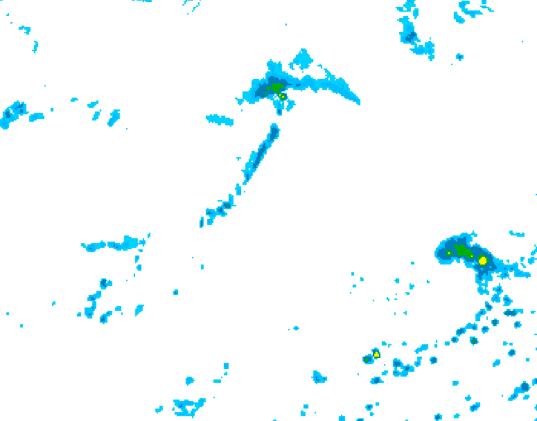 GDPS precipitation 108 hour forecast chart for Canada based on 2026/08/31 1200Z data