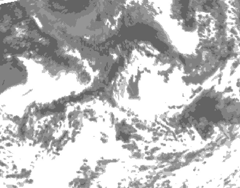 GDPS total cloud 108 hour forecast chart for Canada based on 2026/08/31 1200Z data