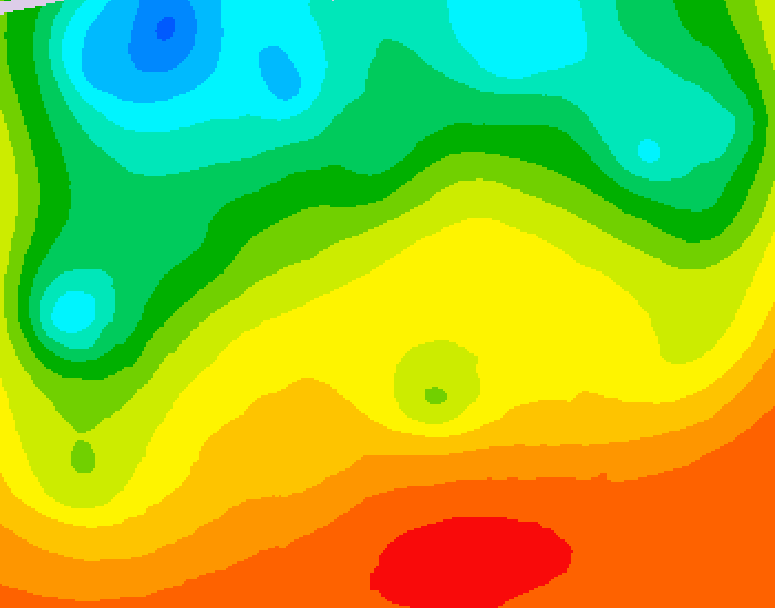 GDPS 500 millibar geopotential height 024 hour forecast chart for Canada based on 2026/09/01 0000Z data