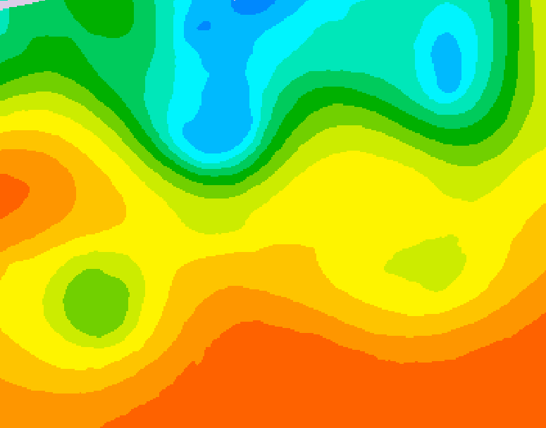 GDPS 500 millibar geopotential height 096 hour forecast chart for Canada based on 2026/09/01 0000Z data