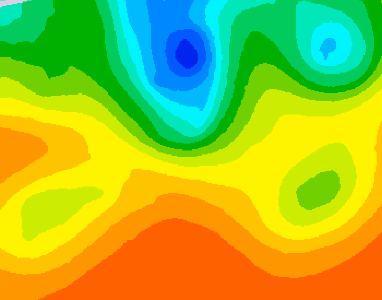 GDPS 500 millibar geopotential height 120 hour forecast chart for Canada based on 2026/09/01 0000Z data