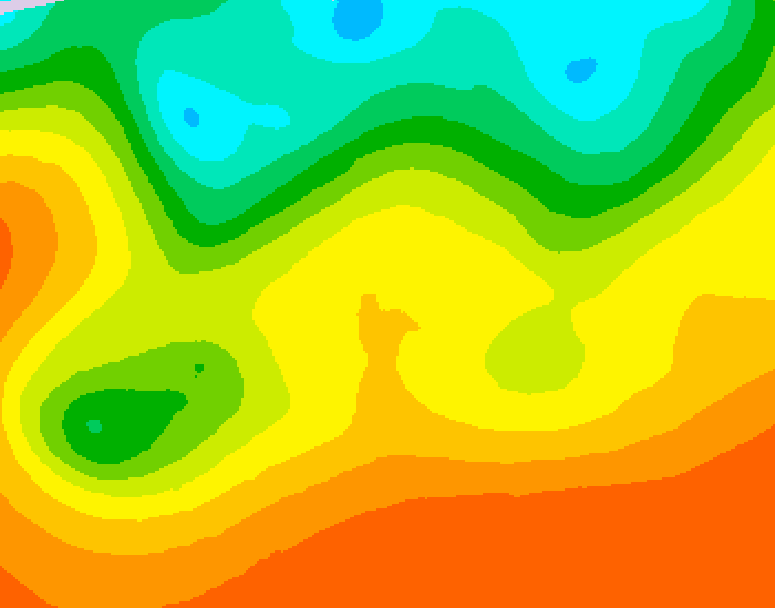 GDPS 500 millibar geopotential height 060 hour forecast chart for Canada based on 2026/09/01 1200Z data