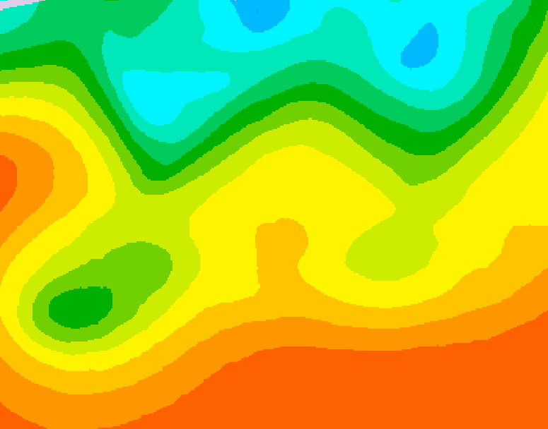 GDPS 500 millibar geopotential height 066 hour forecast chart for Canada based on 2026/09/01 1200Z data