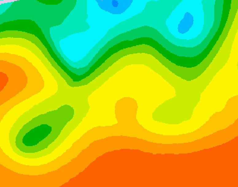 GDPS 500 millibar geopotential height 072 hour forecast chart for Canada based on 2026/09/01 1200Z data