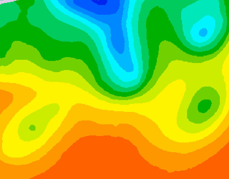 GDPS 500 millibar geopotential height 120 hour forecast chart for Canada based on 2026/09/01 1200Z data