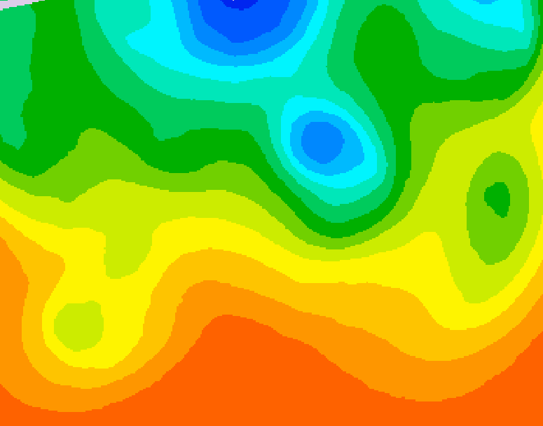 GDPS 500 millibar geopotential height 138 hour forecast chart for Canada based on 2026/09/01 1200Z data