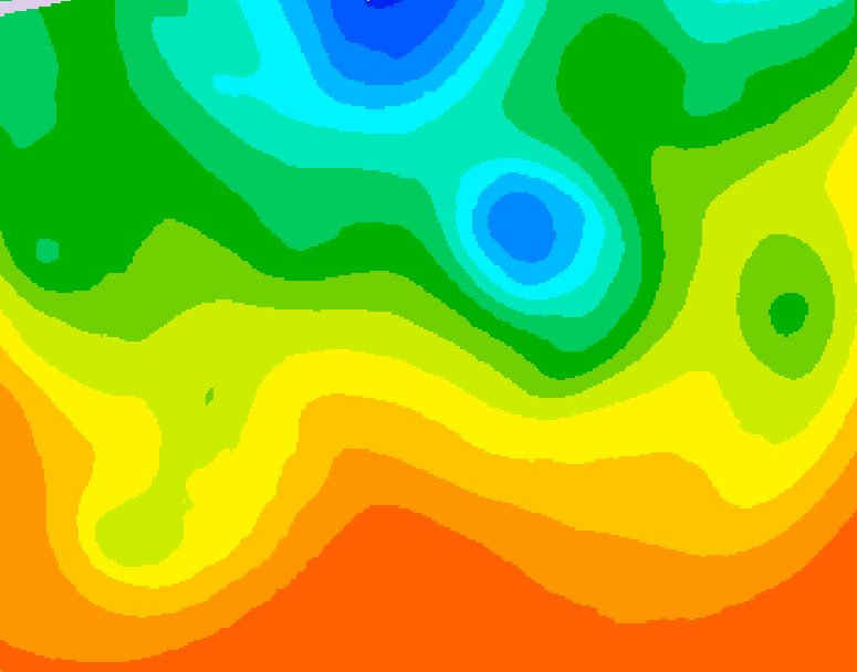 GDPS 500 millibar geopotential height 144 hour forecast chart for Canada based on 2026/09/01 1200Z data