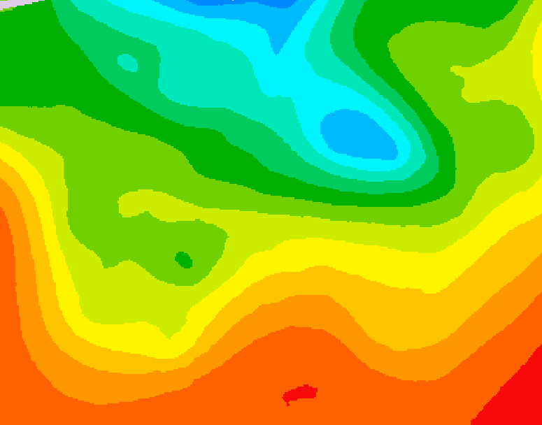 GDPS 500 millibar geopotential height 168 hour forecast chart for Canada based on 2026/09/01 1200Z data