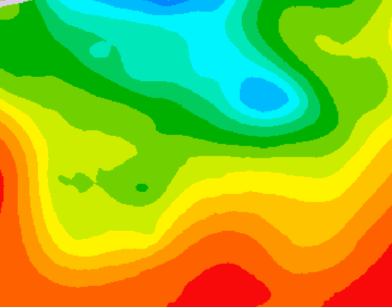 GDPS 500 millibar geopotential height 174 hour forecast chart for Canada based on 2026/09/01 1200Z data
