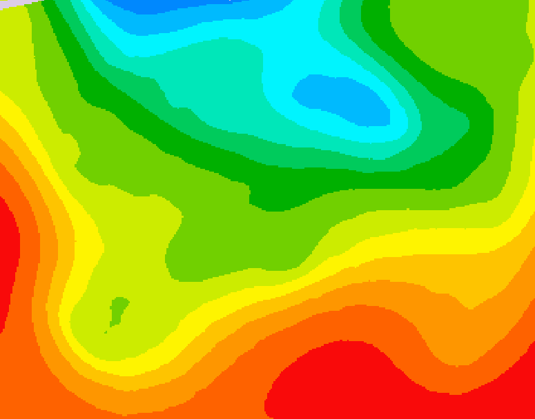 GDPS 500 millibar geopotential height 192 hour forecast chart for Canada based on 2026/09/01 1200Z data