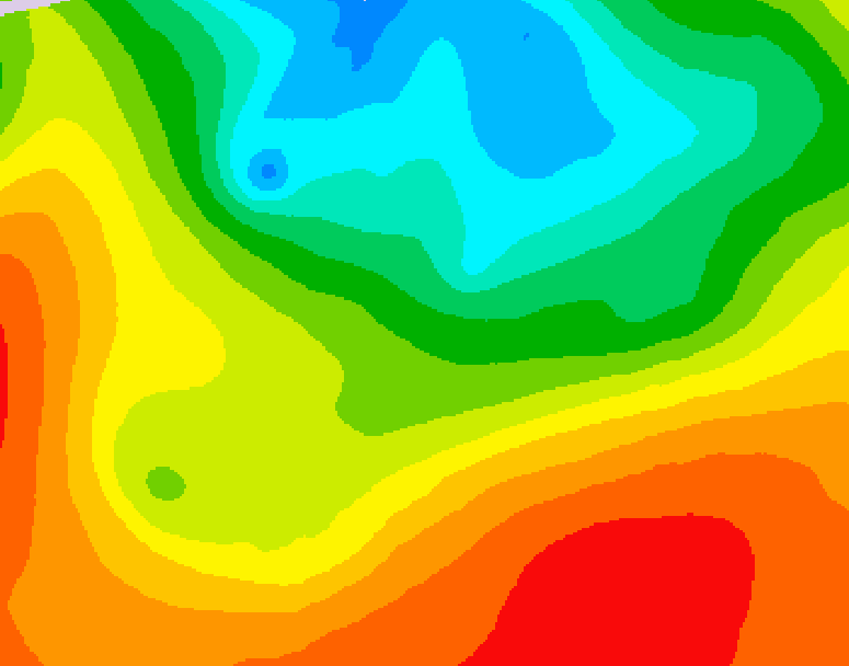 GDPS 500 millibar geopotential height 228 hour forecast chart for Canada based on 2026/09/01 1200Z data