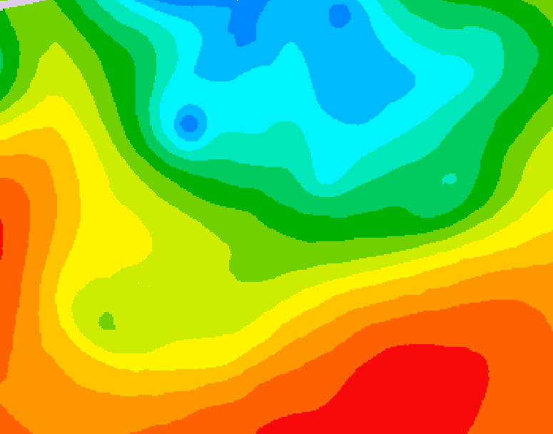 GDPS 500 millibar geopotential height 234 hour forecast chart for Canada based on 2026/09/01 1200Z data