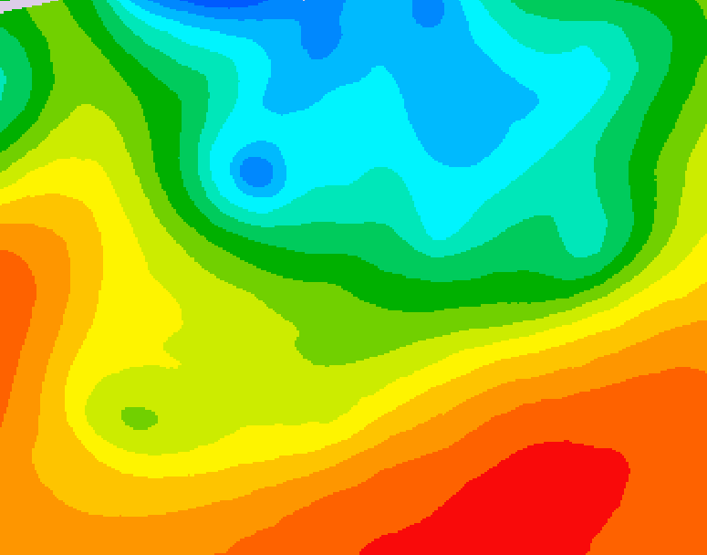 GDPS 500 millibar geopotential height 240 hour forecast chart for Canada based on 2026/09/01 1200Z data
