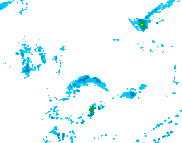 GDPS precipitation 216 hour forecast chart for Canada based on 2026/09/01 0000Z data