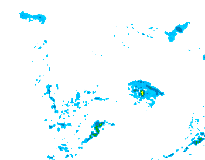 GDPS precipitation 204 hour forecast chart for Canada based on 2026/09/01 1200Z data