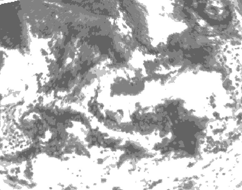 GDPS total cloud 048 hour forecast chart for Canada based on 2026/09/01 1200Z data