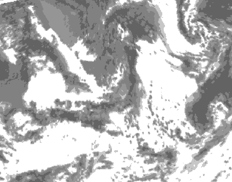 GDPS total cloud 108 hour forecast chart for Canada based on 2026/09/01 1200Z data