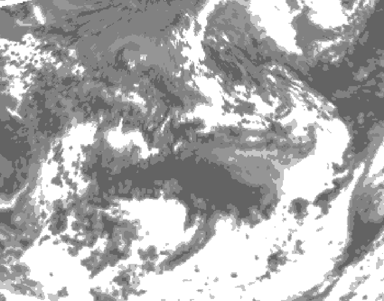 GDPS total cloud 186 hour forecast chart for Canada based on 2026/09/01 1200Z data
