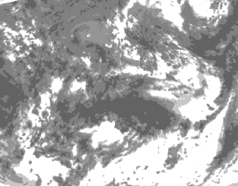 GDPS total cloud 192 hour forecast chart for Canada based on 2026/09/01 1200Z data