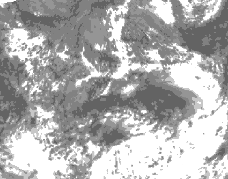 GDPS total cloud 204 hour forecast chart for Canada based on 2026/09/01 1200Z data
