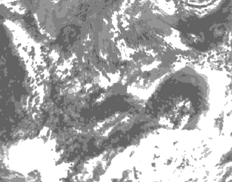 GDPS total cloud 216 hour forecast chart for Canada based on 2026/09/01 1200Z data