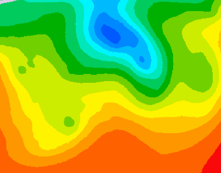 GDPS 500 millibar geopotential height 144 hour forecast chart for Canada based on 2026/09/02 0000Z data