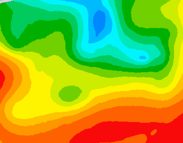 GDPS 500 millibar geopotential height 156 hour forecast chart for Canada based on 2026/09/02 1200Z data