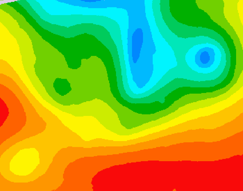 GDPS 500 millibar geopotential height 180 hour forecast chart for Canada based on 2026/09/02 1200Z data