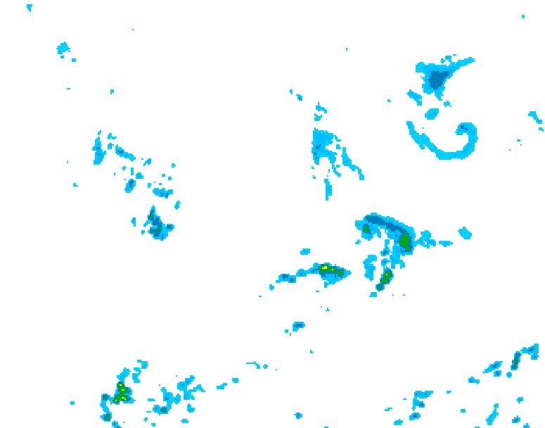 GDPS precipitation 180 hour forecast chart for Canada based on 2026/09/02 1200Z data