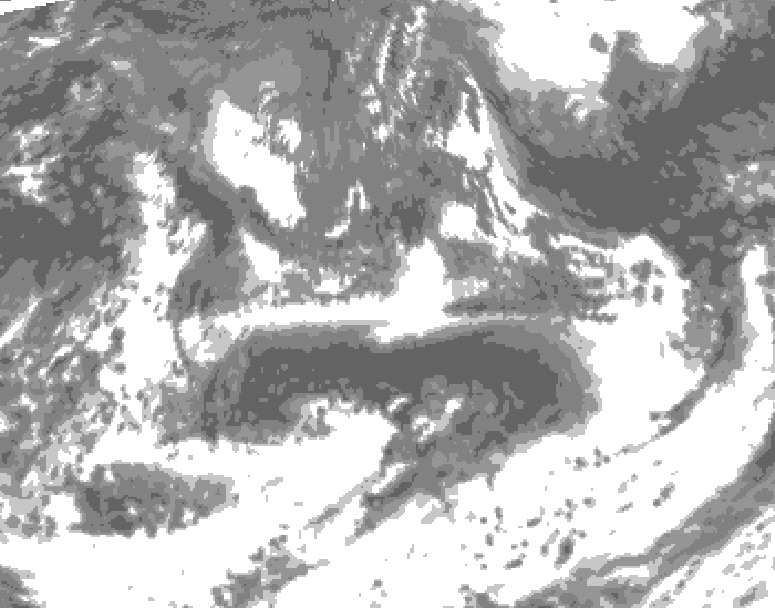 GDPS total cloud 156 hour forecast chart for Canada based on 2026/09/02 1200Z data